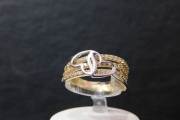 prsten zuto-belo zlato585 53 800 din.